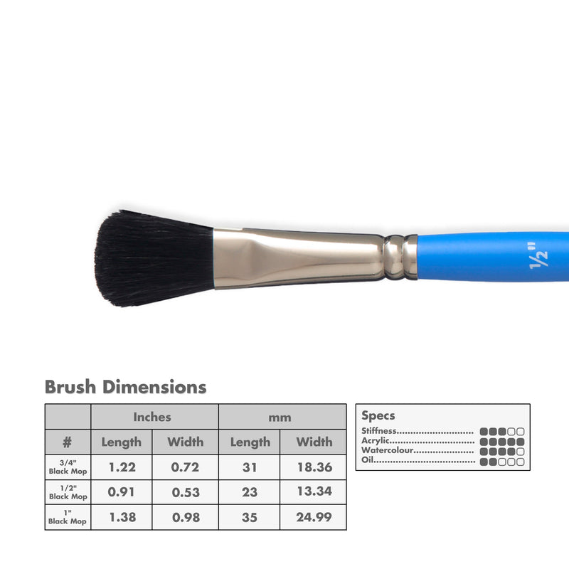 Princeton 3750 Select Artiste Bristle Brushes