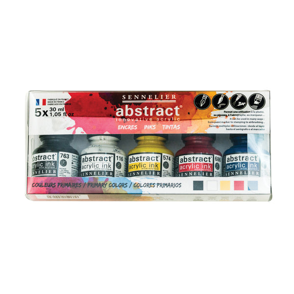 Sennelier Abstract Acrylic Ink Set