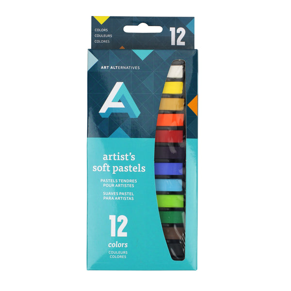 Art Alternatives Artist Soft Pastel Sets 12-Color Set Assorted