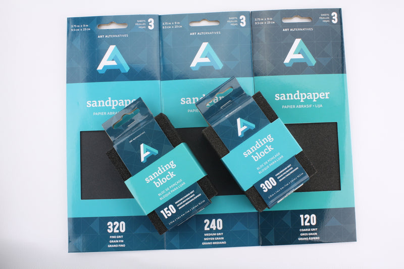 Art Alternatives Sandpaper Sheets