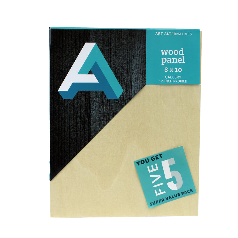 Art Alternatives Wood Panel Super Value Packs Cradled