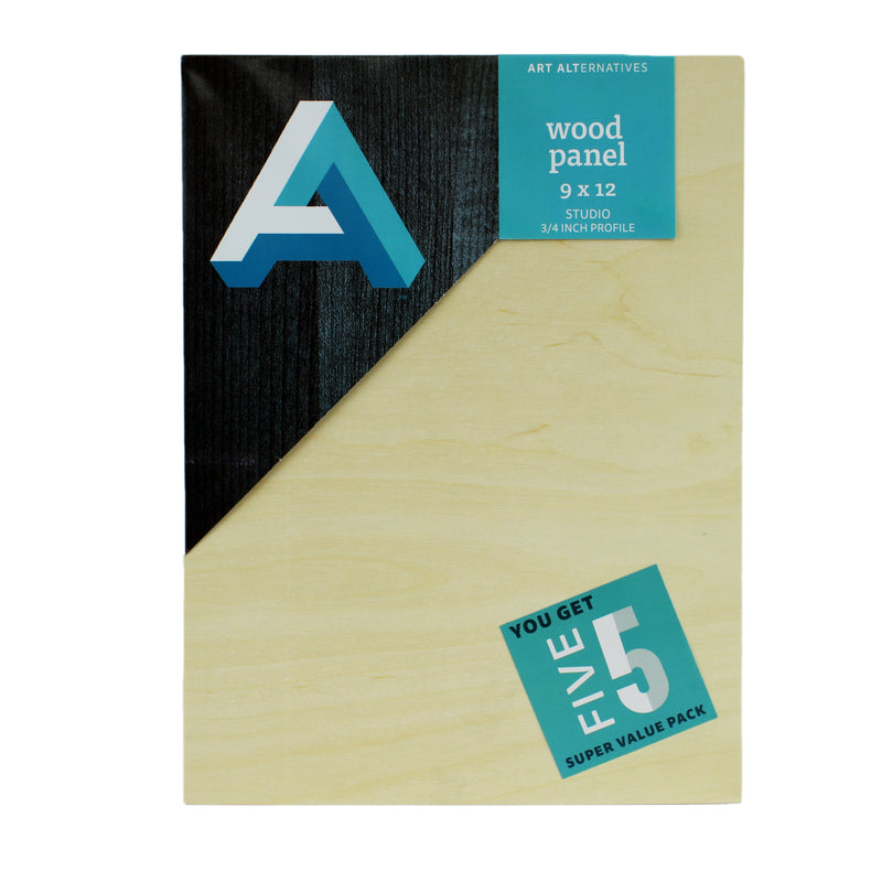 Art Alternatives Wood Panel Super Value Packs Cradled