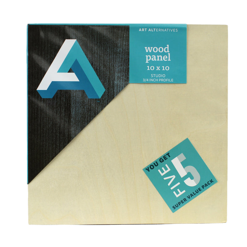 Art Alternatives Wood Panel Super Value Packs Cradled