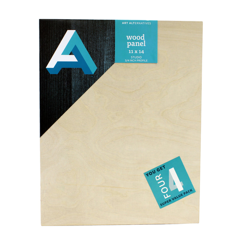 Art Alternatives Wood Panel Super Value Packs Cradled