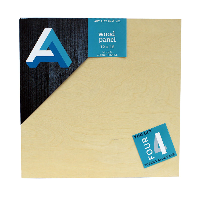 Art Alternatives Wood Panel Super Value Packs Cradled