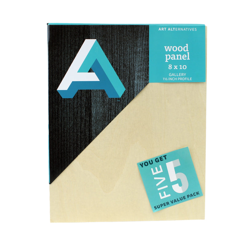 Art Alternatives Wood Panel Super Value Packs Cradled