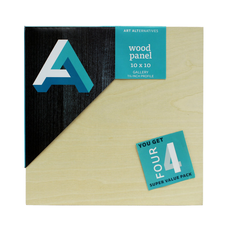 Art Alternatives Wood Panel Super Value Packs Cradled