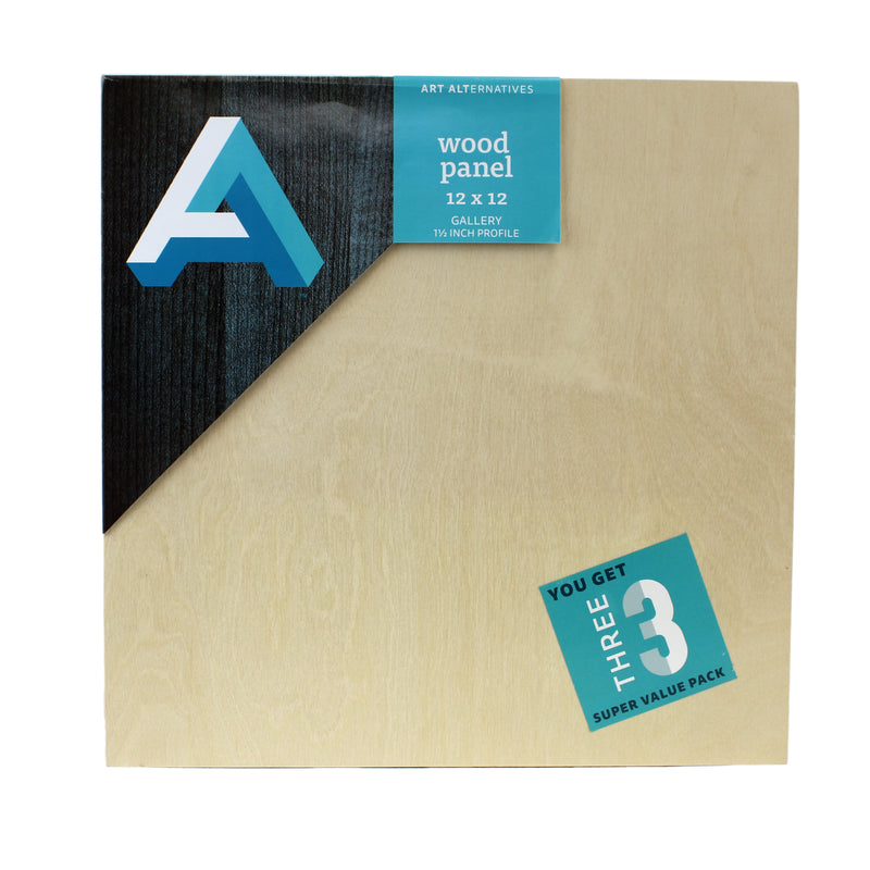 Art Alternatives Wood Panel Super Value Packs Cradled