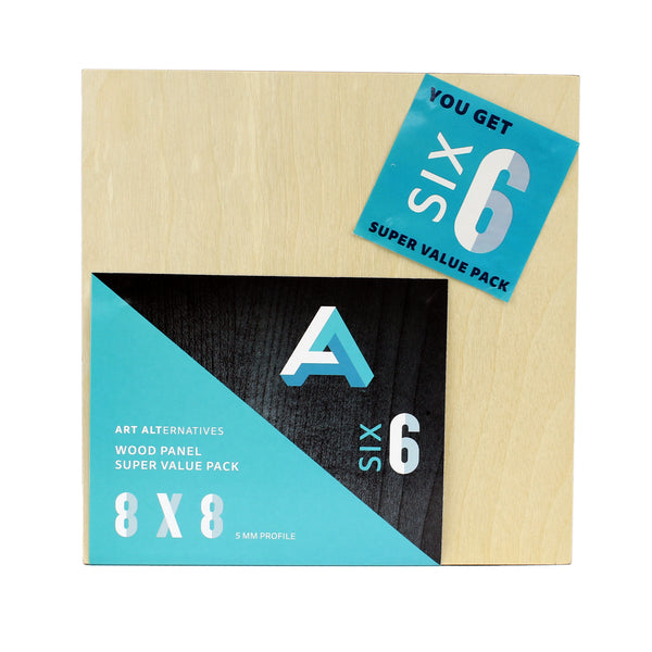 Art Alternatives Wood Panel Super Value Packs Uncradled