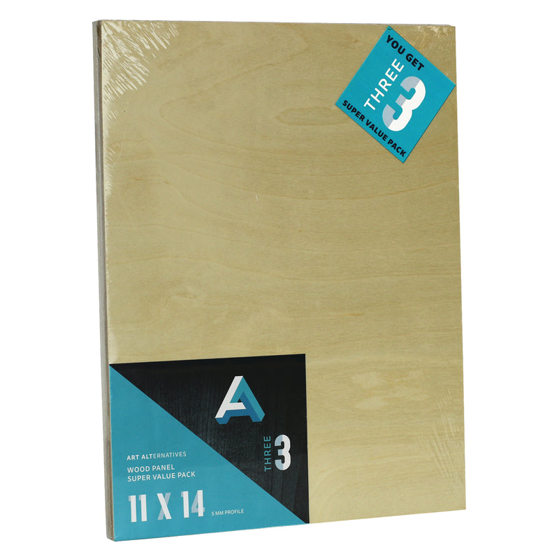 Art Alternatives Wood Panel Super Value Packs Uncradled