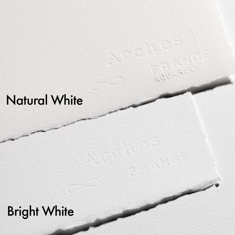 Arches Watercolour Paper Packs - Natural White