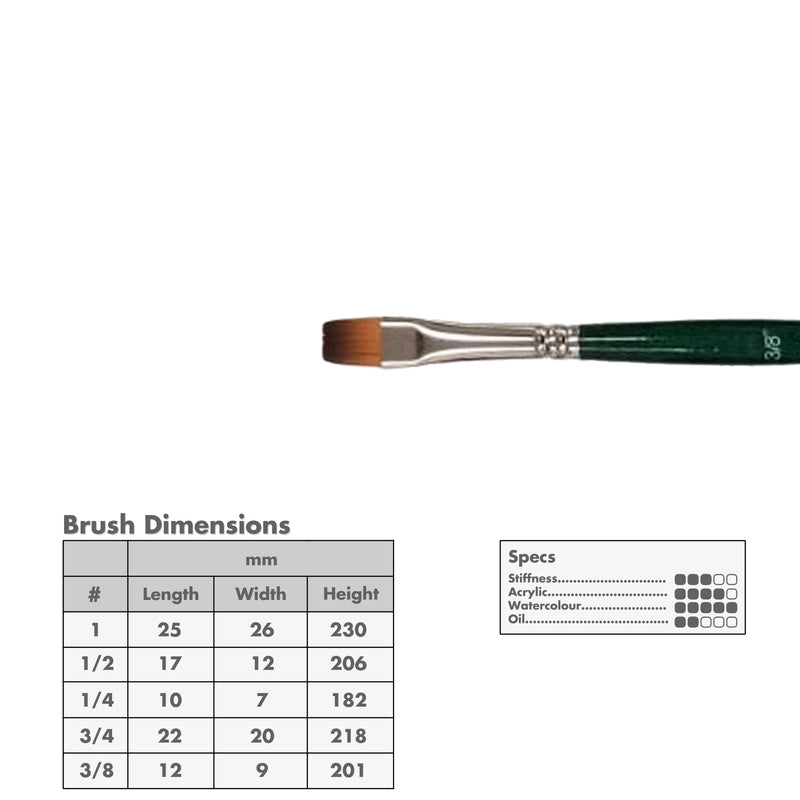 Curry's Series 2400 Tuscany Gold Brushes