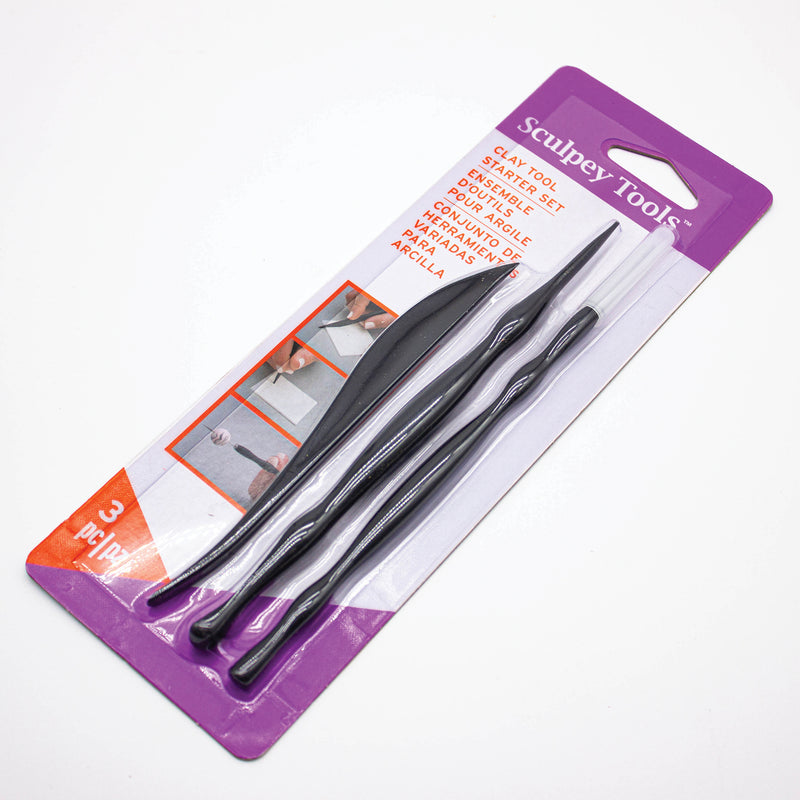 Sculpey Clay Tools Modelling Set of 3