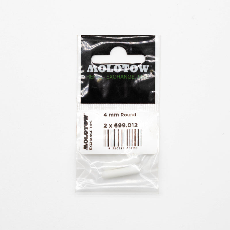 Molotow Artist ONE4ALL Round 4mm Exchange Tip - 2 Pack