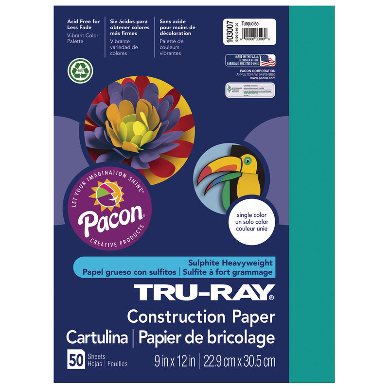 Tru-Ray Construction Paper 9" x 12"