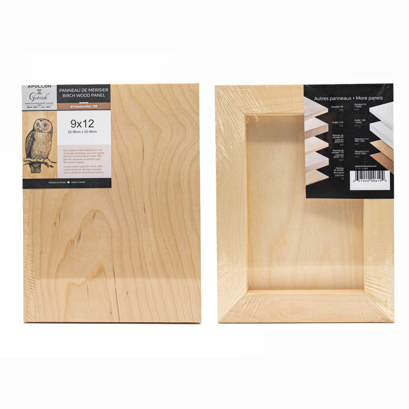 Gallery Wood Solid Support & Painting Panels