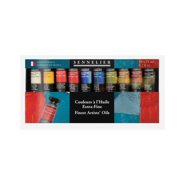 Sennelier Artists' Oil 10-Color Set