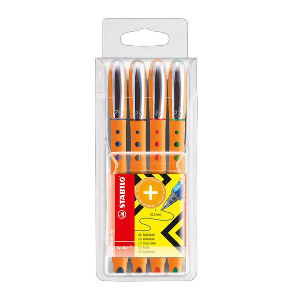 Stabilo Bionic worker Pens - 4-Color Sets