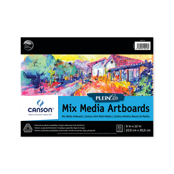 Canson Plein Air Mixed Media Artboard Pads