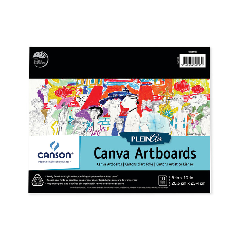 Canson Plein Air Canva Artboard Pads