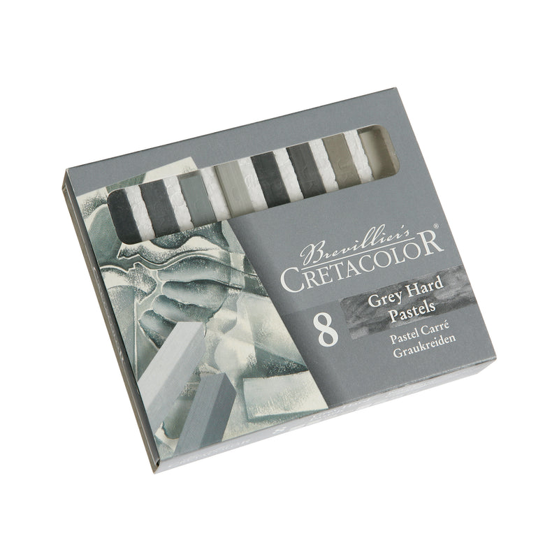 Cretacolor Hard Pastel Set 8-Color Gray Set