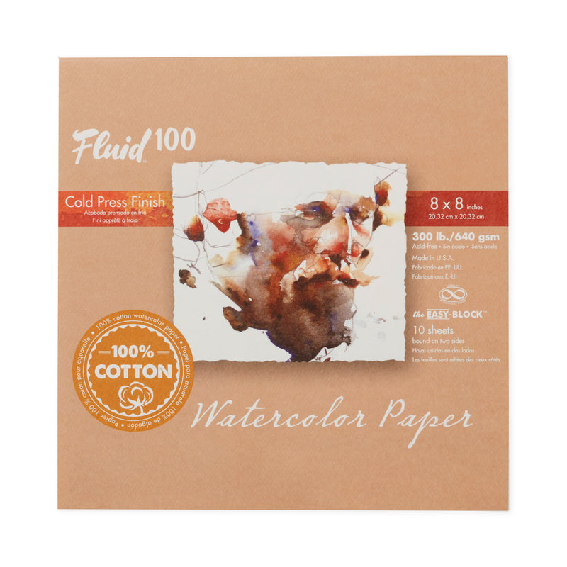 Fluid 100 Watercolour Blocks - Cold Press