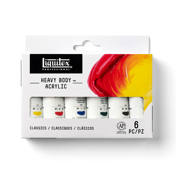 Liquitex Heavy Body Acrylic Set 6x22ml