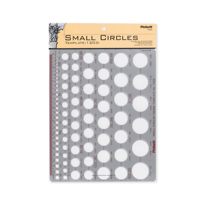 Chartpak-Pickett 1203I Small Circle Template