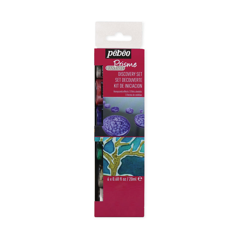 Pebeo Fantasy Prisme Discobery Kit 6 x 20ml