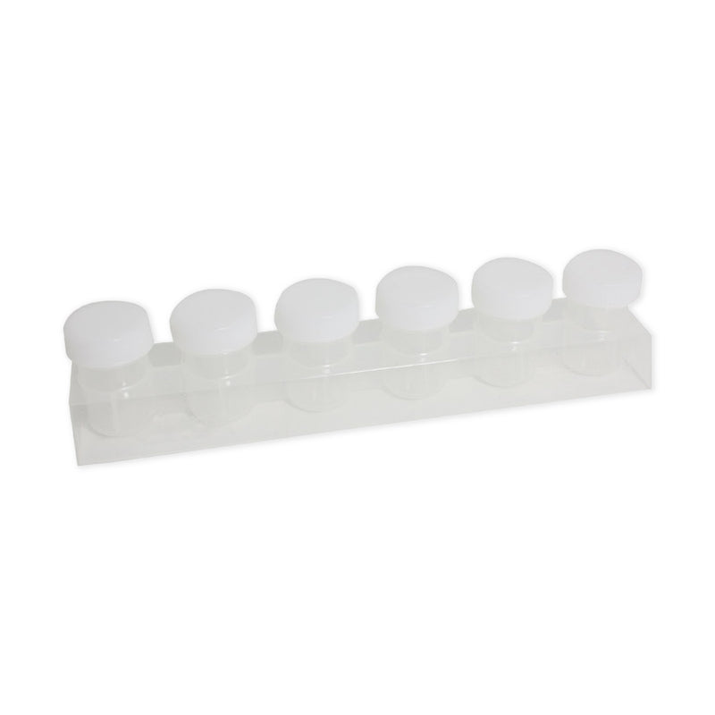 Sargent Art Empty Plastic Tray - 6 Cups x 0.75oz