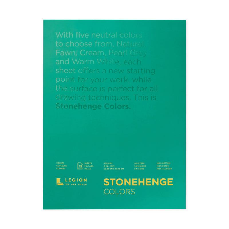 Stonehenge Paper Pads Colours