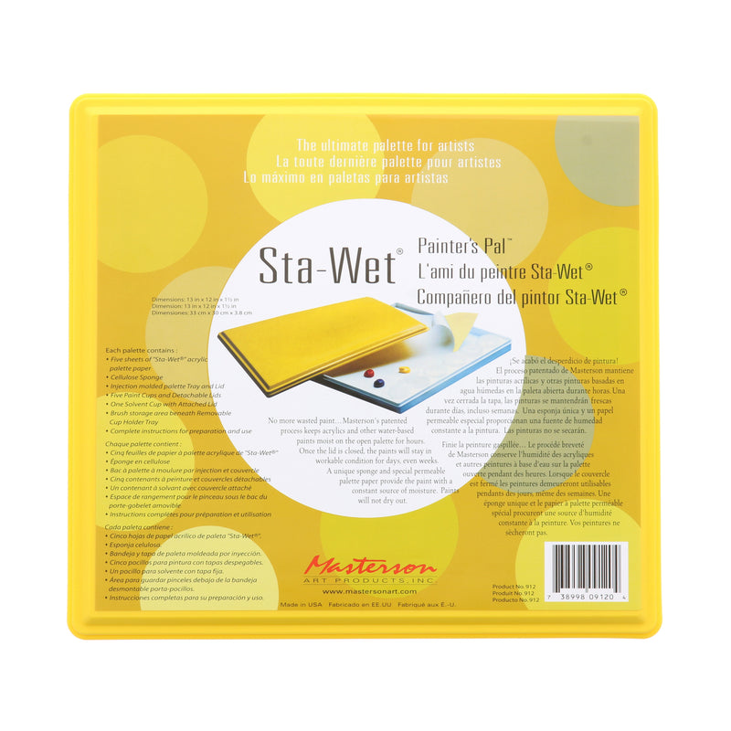 Masterson's Sta-Wet Painter's Pal Palette