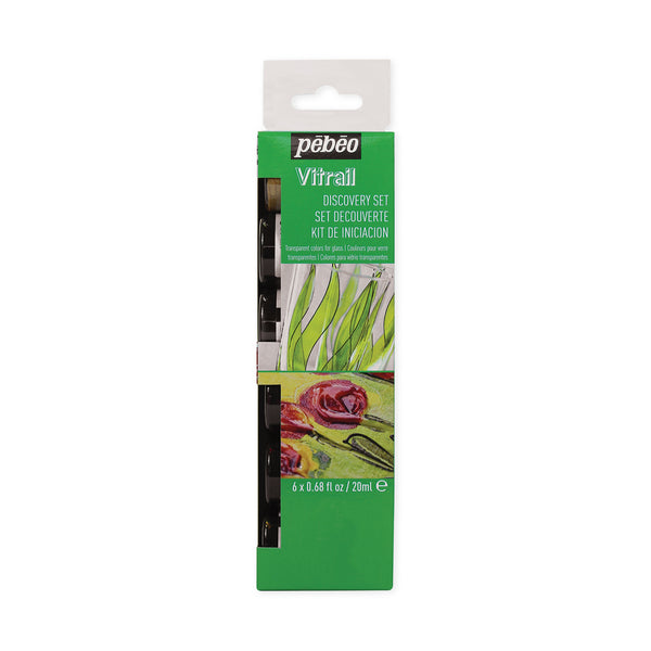 Pebeo Vitrail Discovery Set - 6 x 20ml